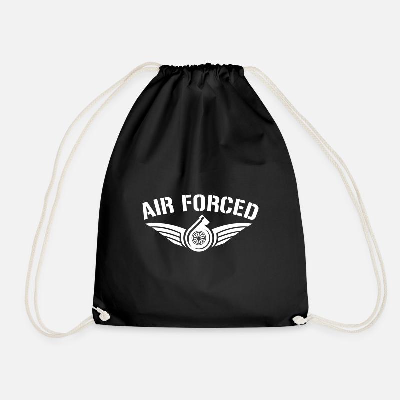 AIR FORCED TURBO - Turnbeutel - Schwarz