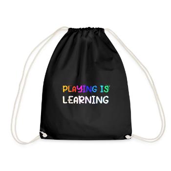 Teacher Teacher Student Professor Gift - Drawstring Bag - black - Front