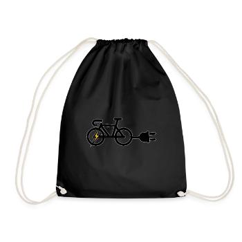 Vélo électrique Vélo Biker E-Bike - Sac de sport léger - noir - Devant