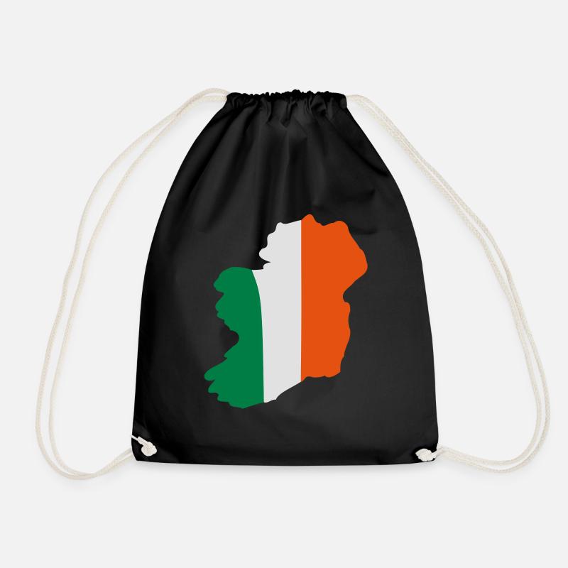 Irland - Turnbeutel - Schwarz
