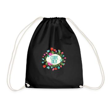 Carpe Diem - Sac de sport léger - noir - Devant