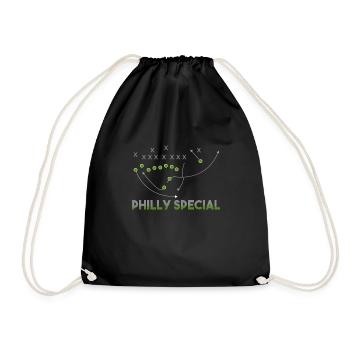 Philly Special American Football - Sac de sport léger - noir - Devant