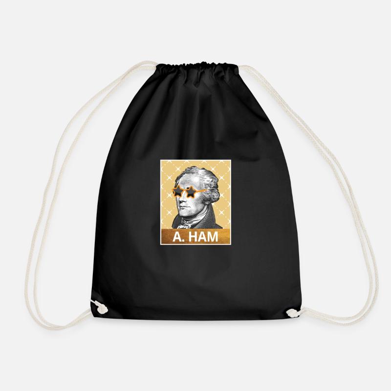 Alexander Hamilton - Turnbeutel - Schwarz