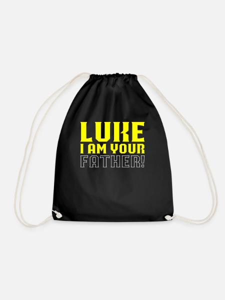 Luke I am your father - Turnbeutel - Schwarz