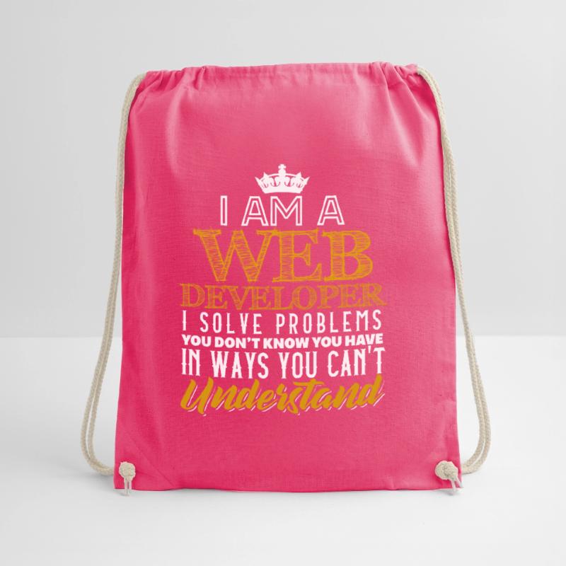 I Am A Webdeveloper I Solve Problems Turnbeutel