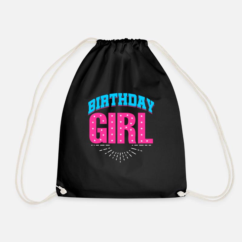 FILLE D'ANNIVERSAIRE - Sac de sport léger - noir