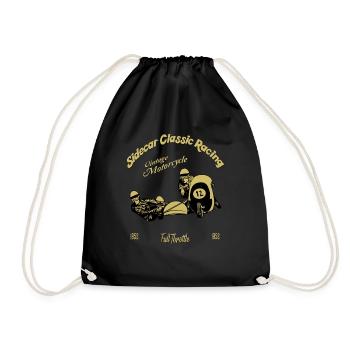 Sidecar Classic Racing - Drawstring Bag - black - Front