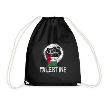 Poing de la Palestine - Sac de sport léger - noir - Devant