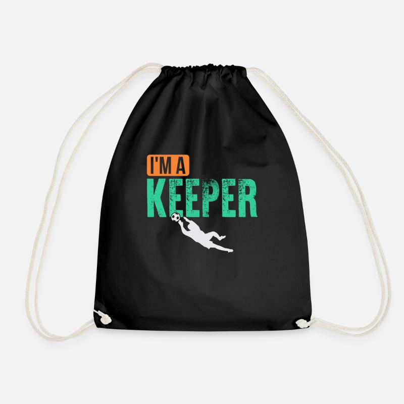 gardien de but - Sac de sport léger - noir