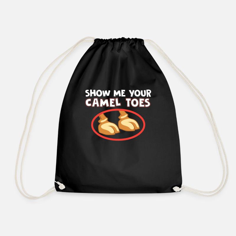 06 SHOW ME YOUR CAMEL TOES 01 - Turnbeutel - Schwarz