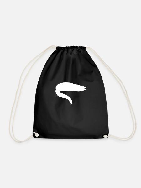 eel - Drawstring Bag - black