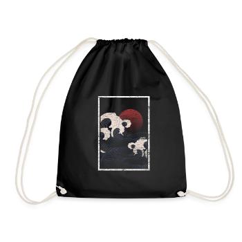Japon - Sac de sport léger - noir - Devant
