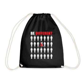 Danse Danse Danse latine Musique Danse de couple - Sac de sport léger - noir - Devant