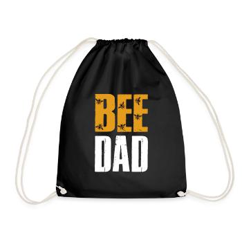 BEE DAD, apiculteur, apiculteur, abeille, miel - Sac de sport léger - noir - Devant