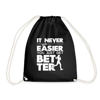 course - Sac de sport léger - noir - Devant