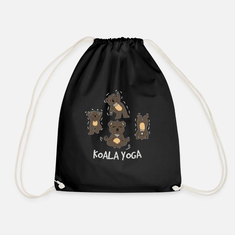 Koala - Turnbeutel - Schwarz