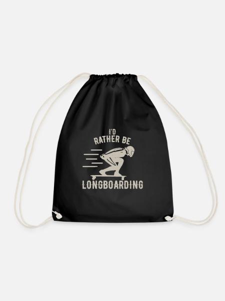 longboard - Sac de sport léger - noir