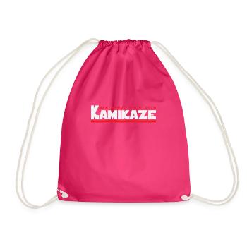 Kamikaze Risiko Action - Turnbeutel - Fuchsia - Vorne