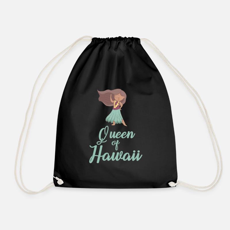Reine d’Hawaï - Sac de sport léger - noir