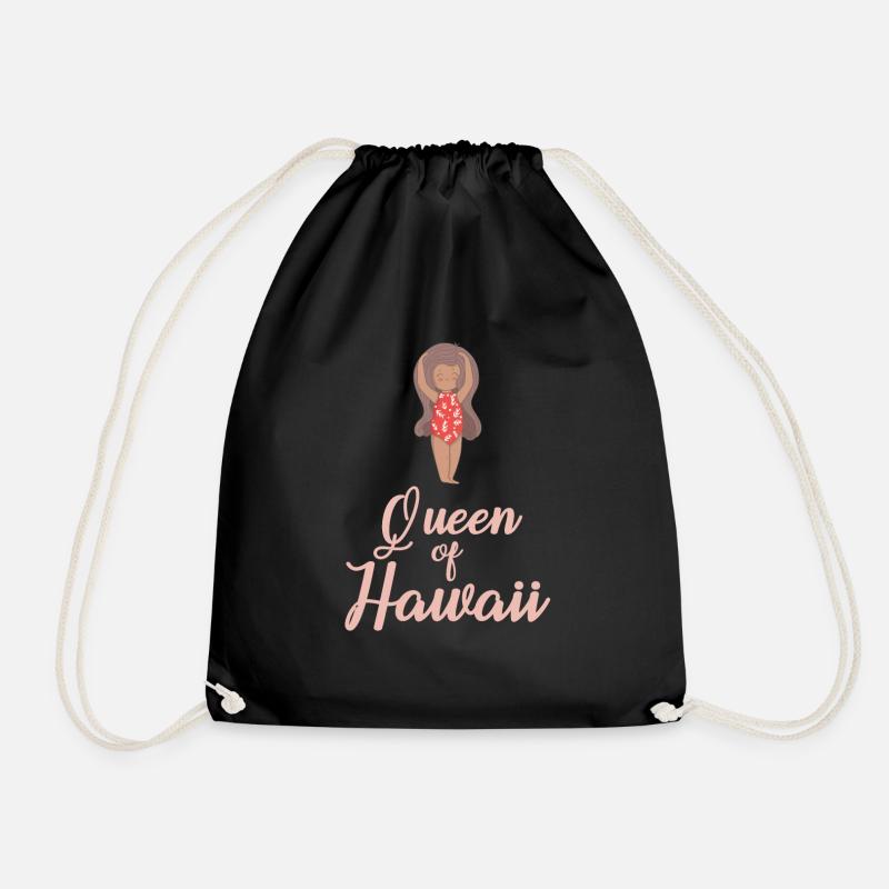 Hawaii - Turnbeutel - Schwarz