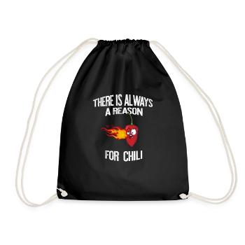 Raison chili toujours habanero cadeau idée cadeau - Sac de sport léger - noir - Devant
