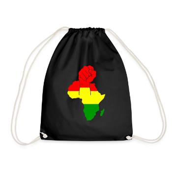 reggae - Drawstring Bag - black - Front