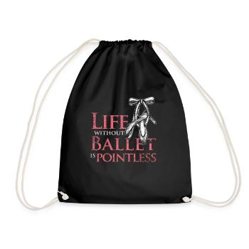 ballet - Sac de sport léger - noir - Devant