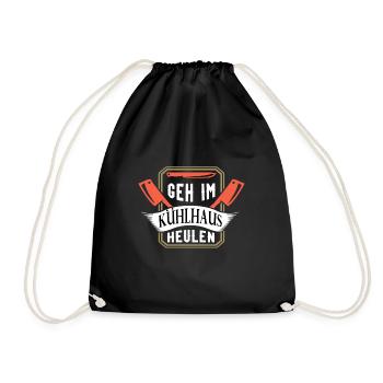 T-shirt boucher Fleischer - Sac de sport léger - noir - Devant
