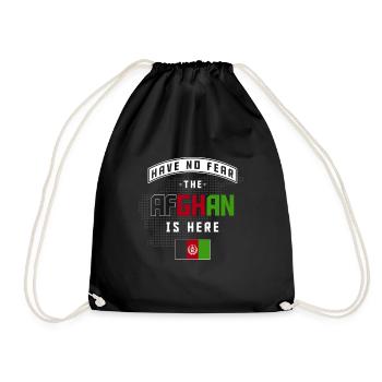 Afghanistan - Sac de sport léger - noir - Devant