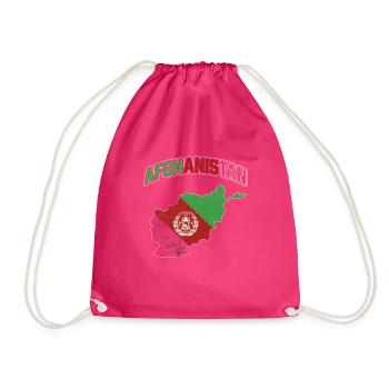 Afghanistan Drapeau Pays Patriote Moyen-Orient - Sac de sport léger - fuchsia - Devant