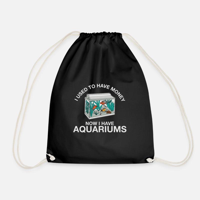 aquarium - Turnbeutel - Schwarz
