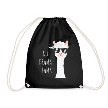 Pas de drame Lama - Sac de sport léger - noir - Devant