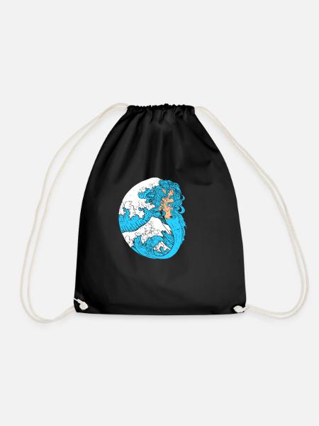 Sirène sirène sirène conte de fées - Sac de sport léger - noir