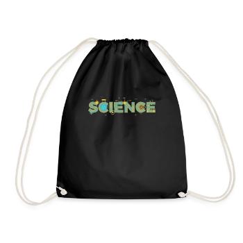Science - Science - Drawstring Bag - black - Front