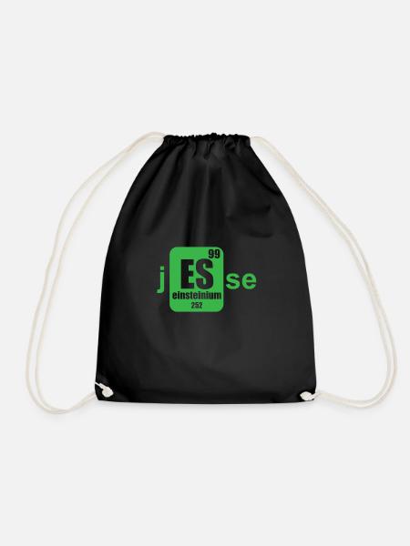 Jesse shirt Geschenk Pinkman Serie TV Chemie Idee - Turnbeutel - Schwarz