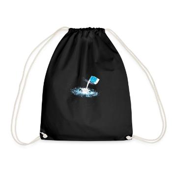 Lait Galactique Voie Lactée - Sac de sport léger - noir - Devant
