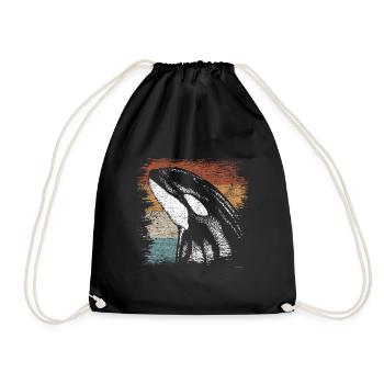 Orca - Sac de sport léger - noir - Devant