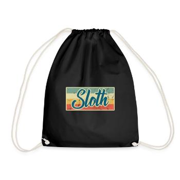 indolence - Sac de sport léger - noir - Devant