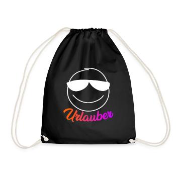 Vacances de vacances - Sac de sport léger - noir - Devant