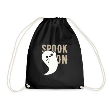 Spook on - Drawstring Bag - black - Front