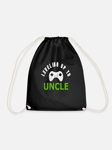 Gambler gamer oncle jeux vidéo cadeau gaming - Sac de sport léger - noir