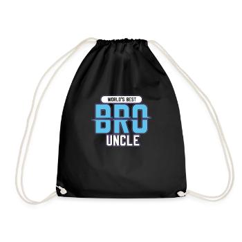 Meilleur oncle au monde - Sac de sport léger - noir - Devant