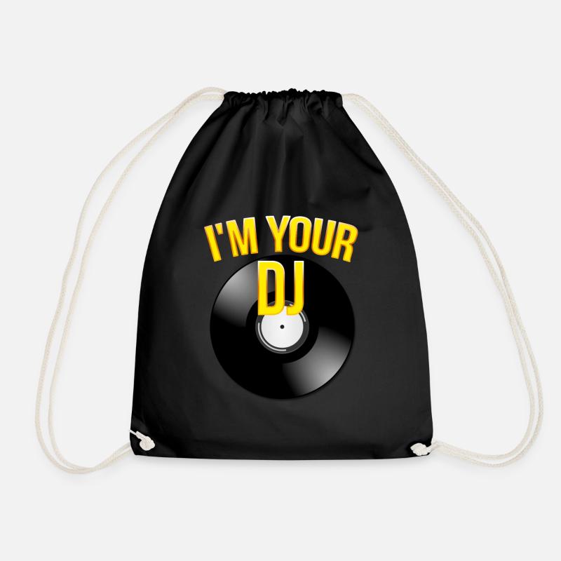Je suis ton dj - Sac de sport léger - noir