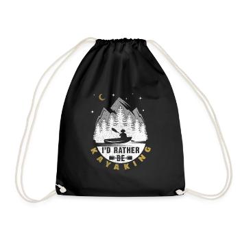 Je ferais plutôt du kayak - Sac de sport léger - noir - Devant