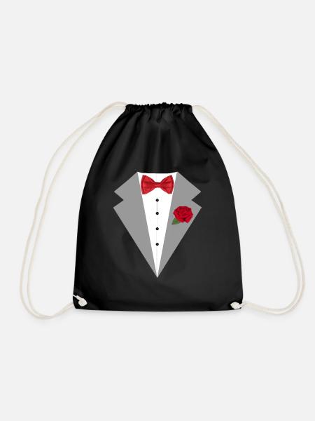 Hochzeit - Turnbeutel - Schwarz