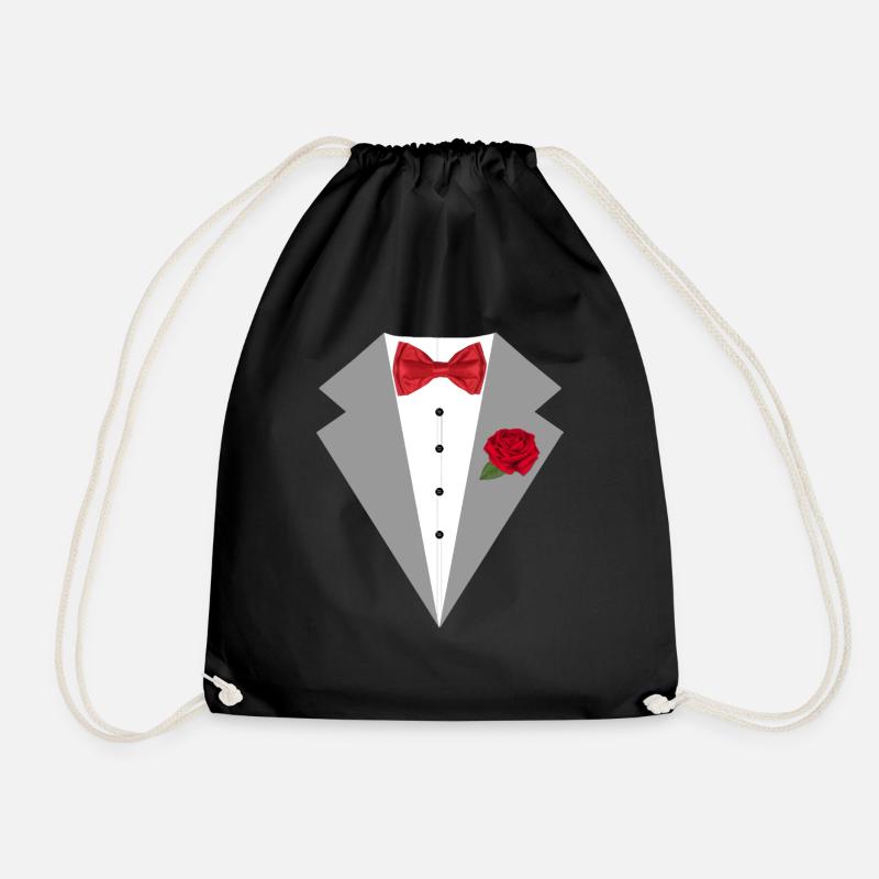 Hochzeit - Turnbeutel - Schwarz