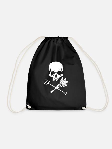 Fourche de crâne - Sac de sport léger - noir