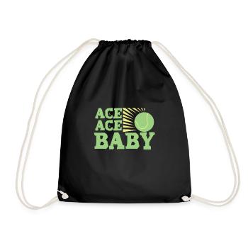 Tennis Ace Ace Baby - Sac de sport léger - noir - Devant