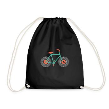 Faire du vinyle v2 - Sac de sport léger - noir - Devant
