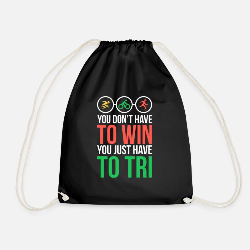 Vous n’avez pas à gagner - Sac de sport léger - noir